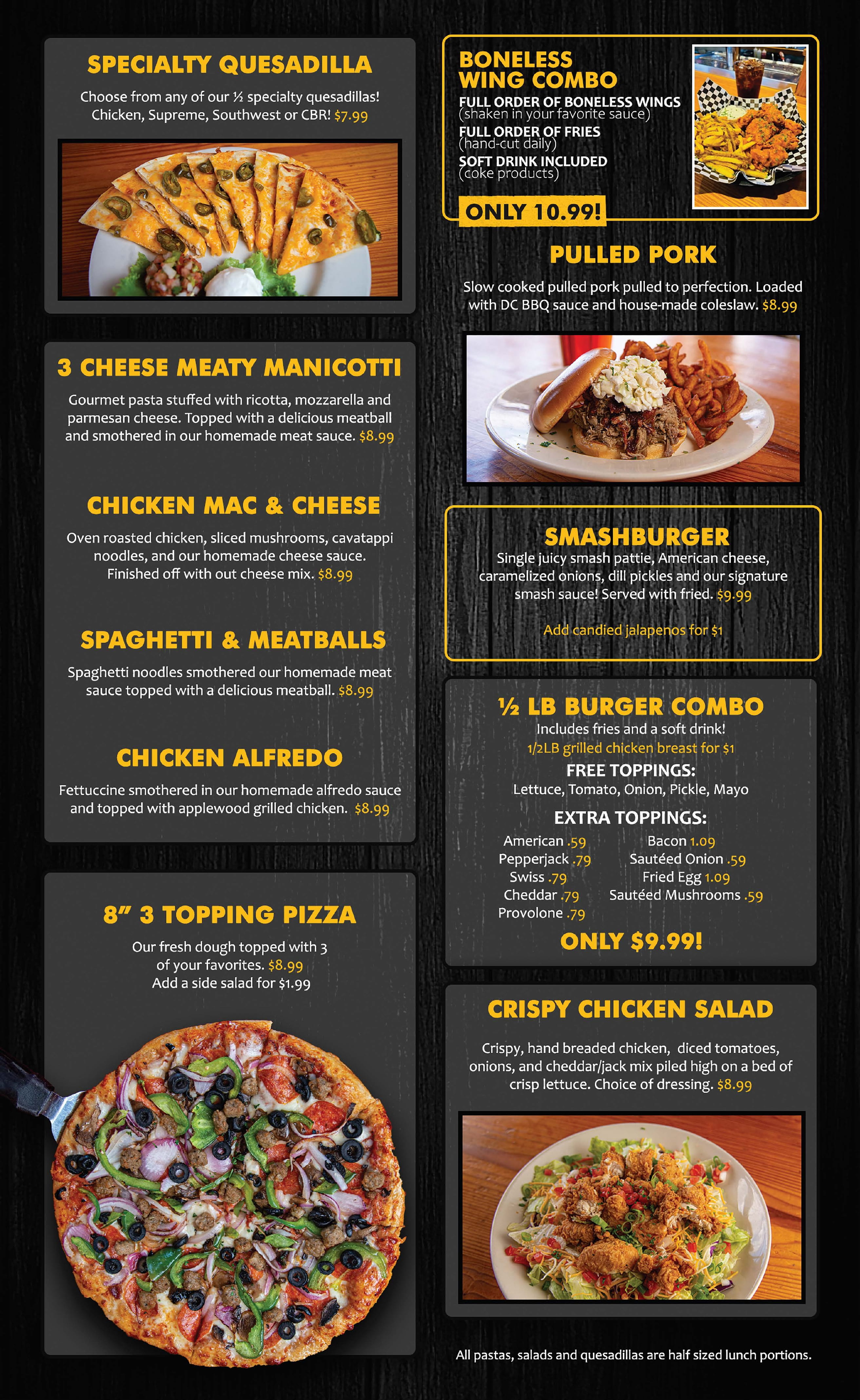 Lunch Menu